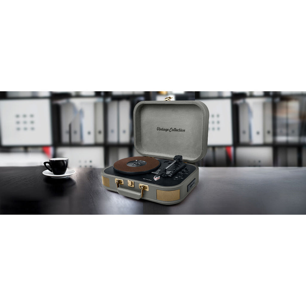 Record Player Muse MT-201 BTG Green Grey-6