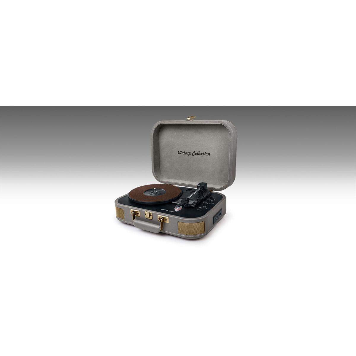 Record Player Muse MT-201 BTG Green Grey-4