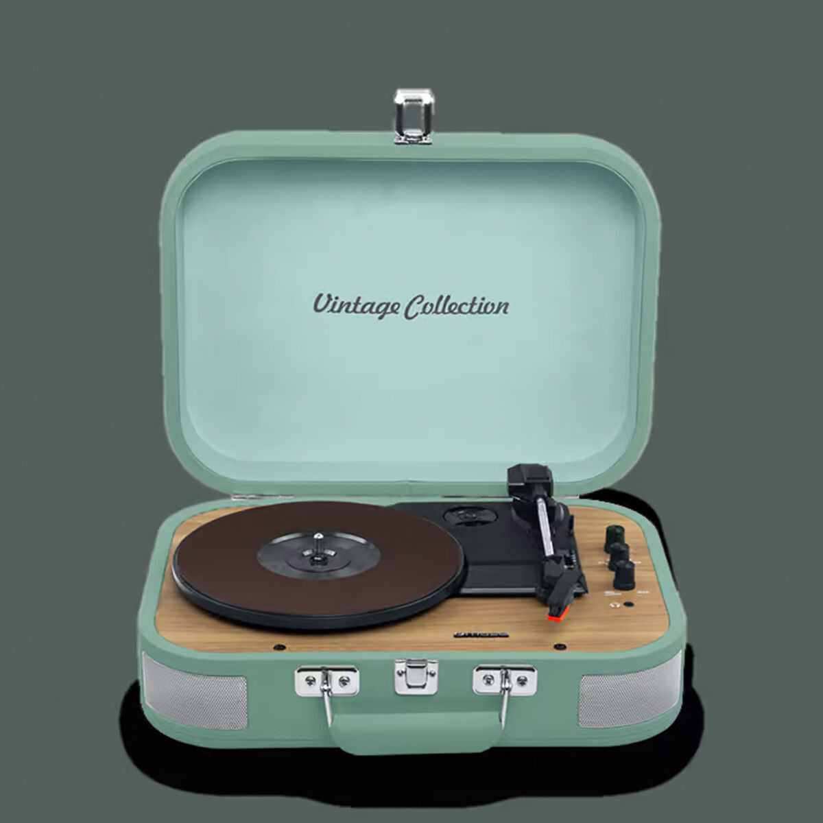 Record Player Muse MT-201WG Green Turquoise-2