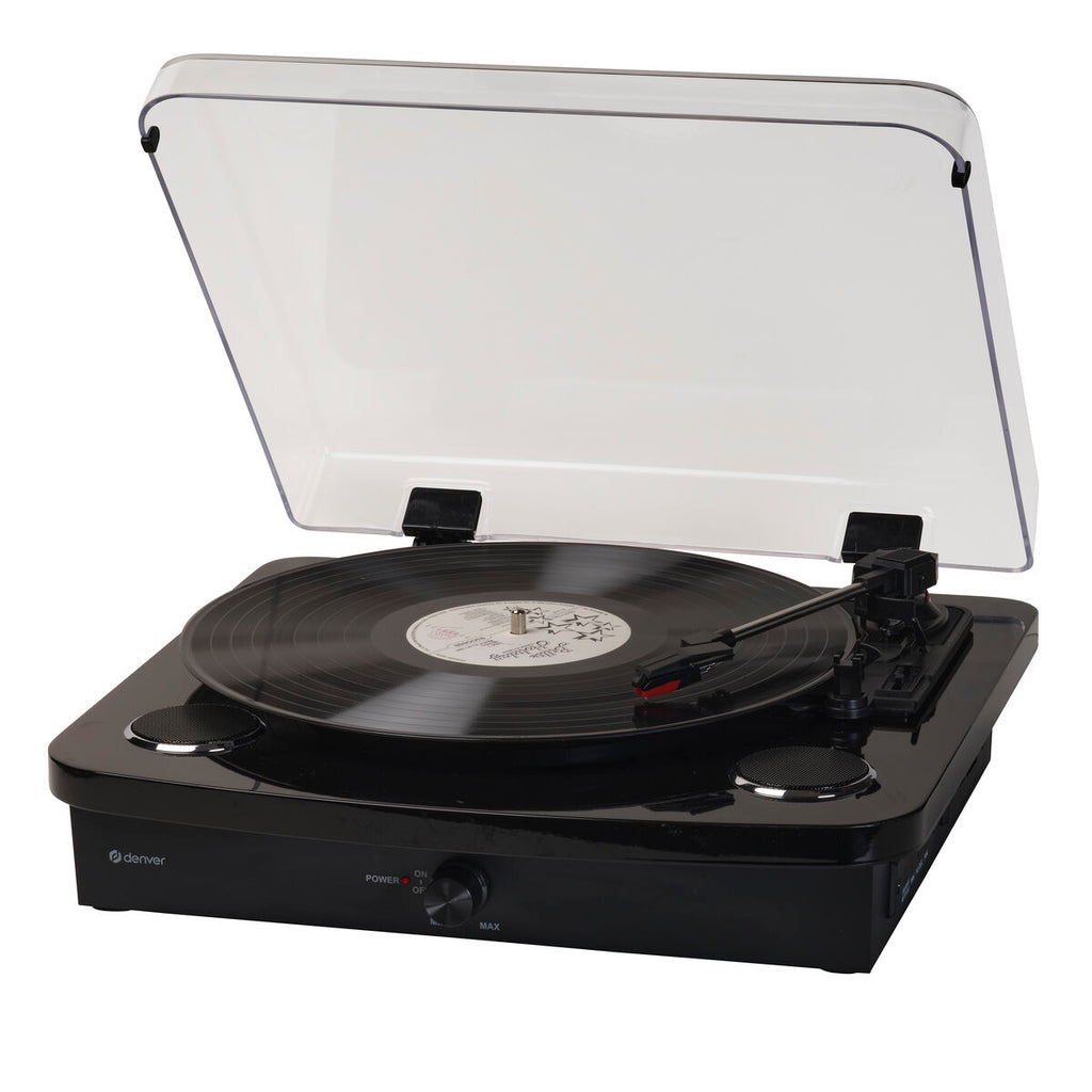Record Player Denver Electronics VPL-230B Black-0