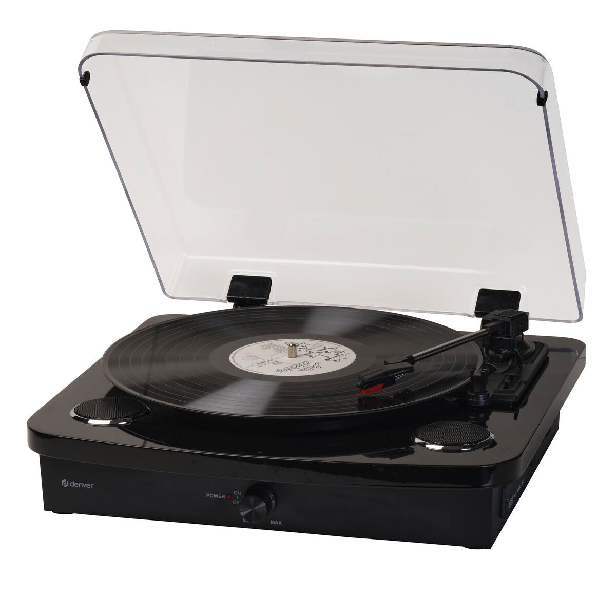 Record Player Denver Electronics VPL-230B Black-0