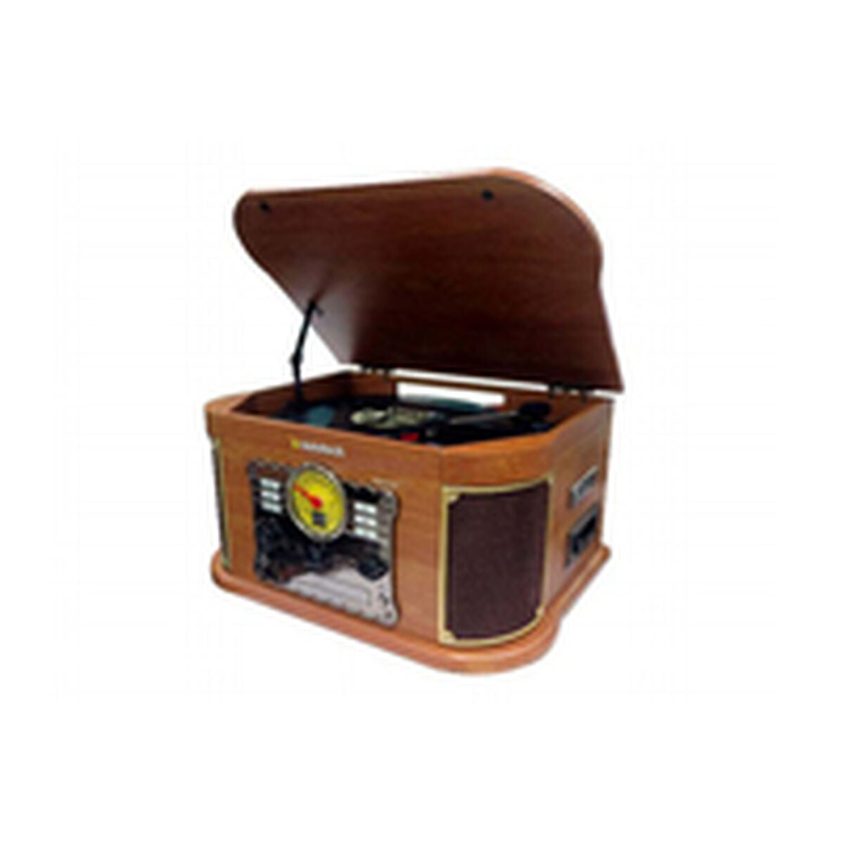 Record Player Sunstech PXRC52CDWD Brown Wood-4