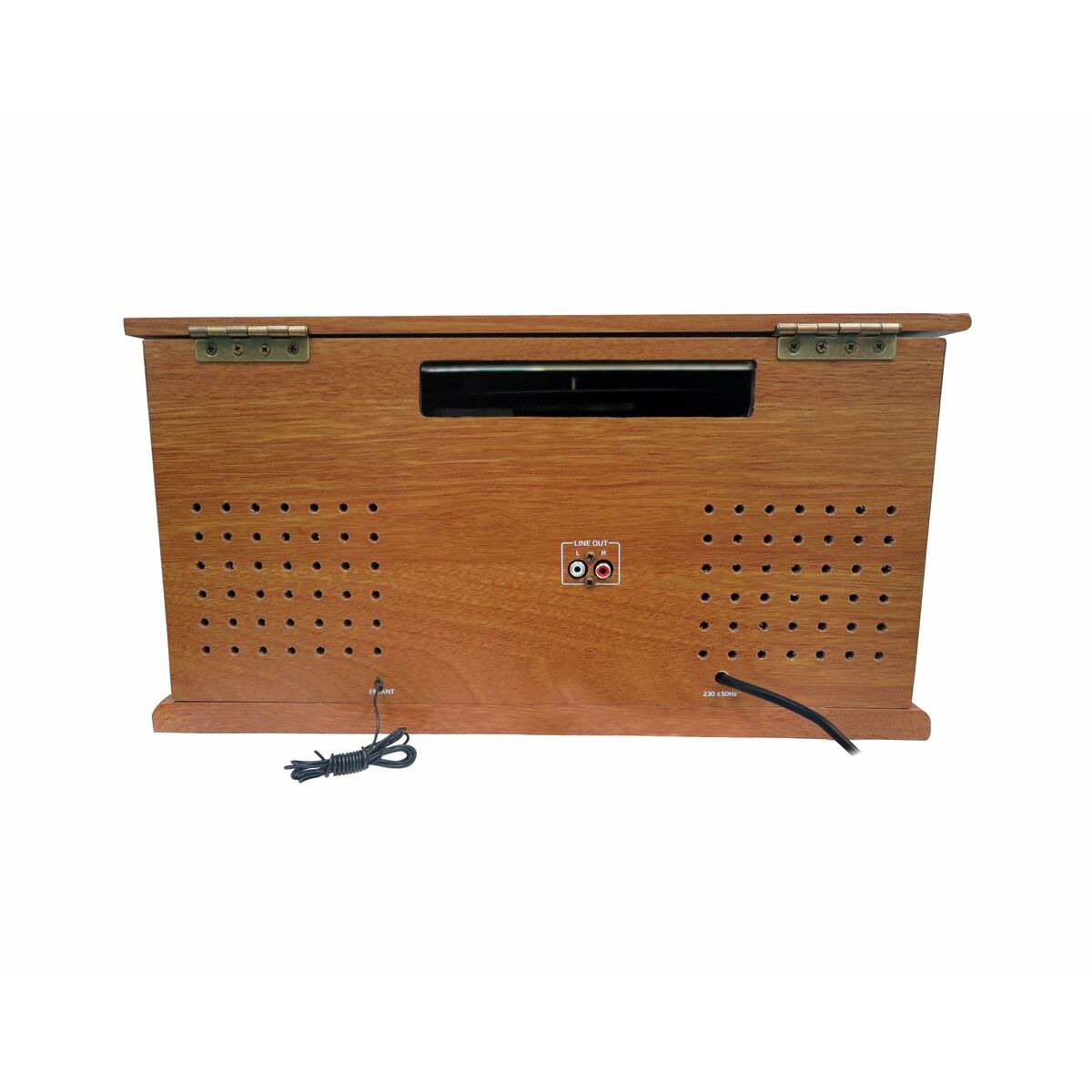 Record Player Sunstech PXRC52CDWD Brown Wood-0