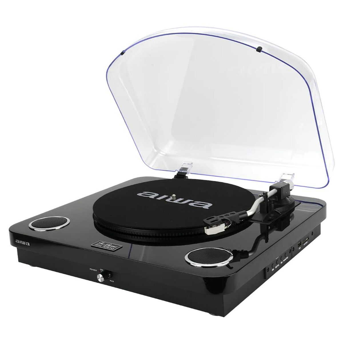 Record Player Aiwa GBTUR120BKMKII Black-24