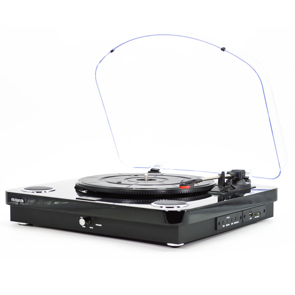 Record Player Aiwa GBTUR120BKMKII Black-2