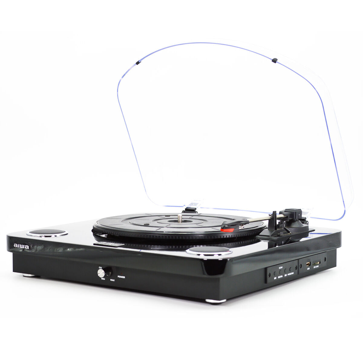 Record Player Aiwa GBTUR120BKMKII Black-2