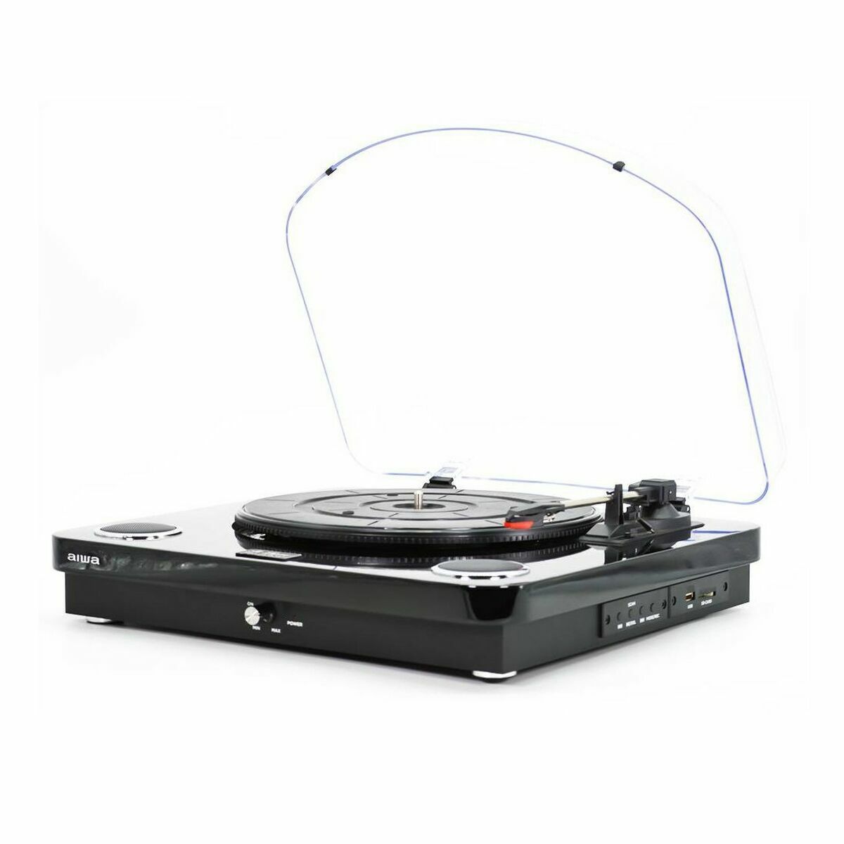 Record Player Aiwa GBTUR120BKMKII Black-0